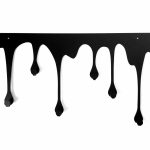 Porte serviette salle de bain Krople WIE077 60 cm