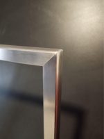 Porte serviette sur pied acier inoxydable rectifiée M – Image 6