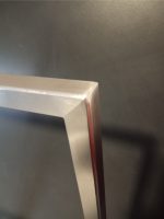 Porte serviette sur pied acier inoxydable rectifiée M – Image 5