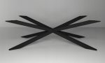 Pied de table industriel Spider L – Image 3