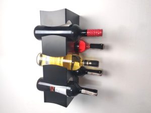Nomos 5 bottle wine rack