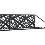 Portail coulissant Elisa 600×150 cm