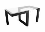 Pied de table sous le plateau en verre Geo – Image 2