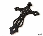 Croix murale en métal KNS005 50 cm – Image 3