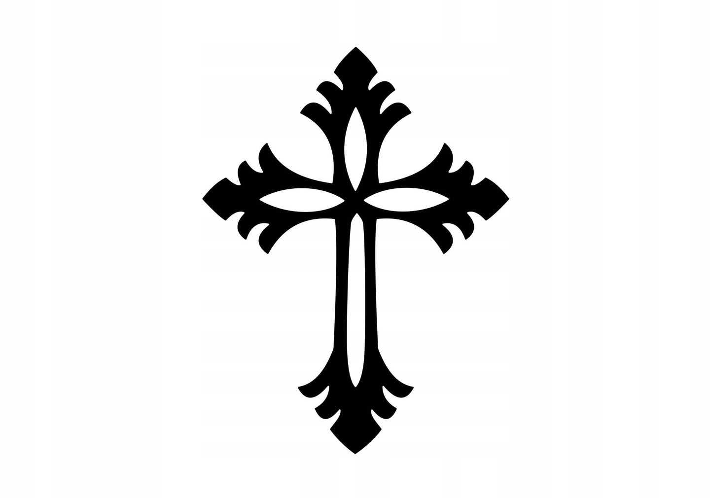 KRZYZ-METALOWY-na-sciane-dewocjonalia-K10-30cm-1.jpg Croix métallique murale KNS010 30 cm – Image 1