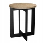 Pied de table Croix droite Côté M – Image 2