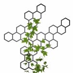 Treillis Heksagon 116x117 cm