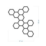 Treillis Heksagon 67x80 cm – Image 3