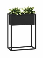 Porte-plante avec pot intérieur 30x60x80