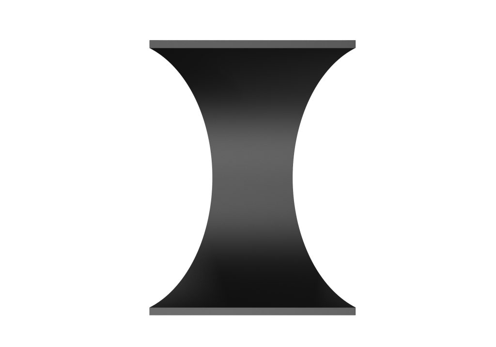 Piètement de table en métal Klepsydra S – Image 5