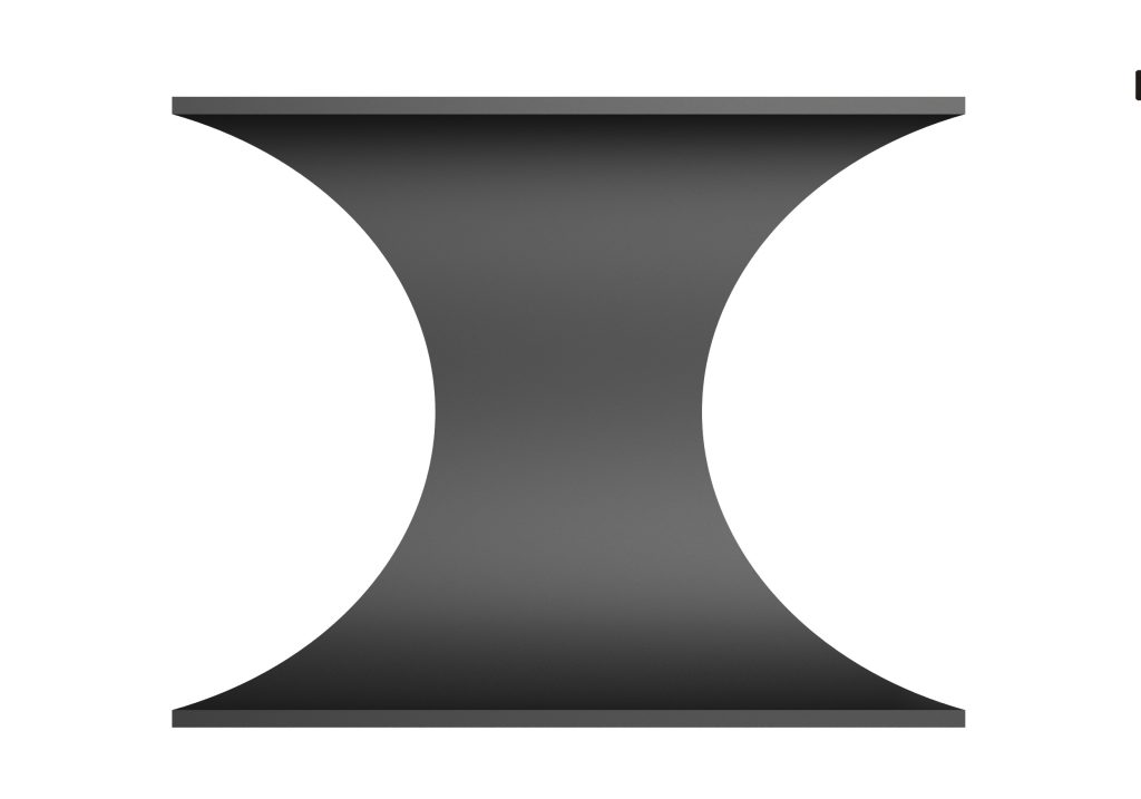 Piètement de table en métal Klepsydra S – Image 4