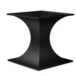 Pied en métal pour table Hourglass XS