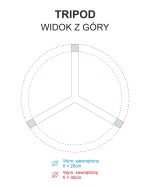 Porte-plante loft Tripod  S – Image 5