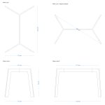 Pied de table Leon M – Image 3