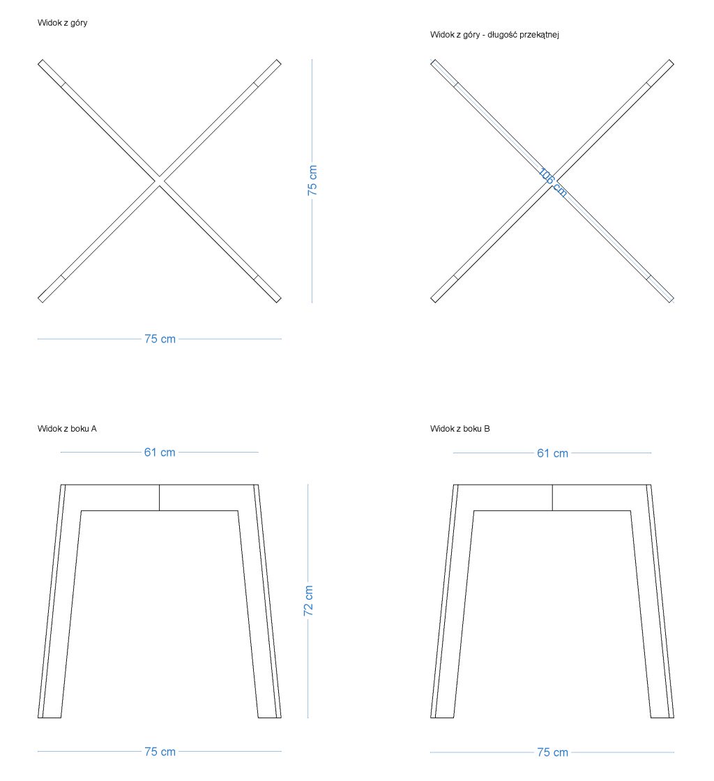 Piétement de table Leon S – Image 3