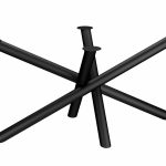 Pied de table Milan Tube L