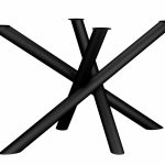 Pied de table Milan Tube M