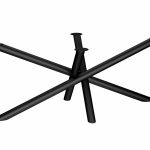 Pied de table Milan Tube XL