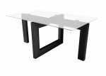 Pied pour table sous le plateau en verre Geo – Image 2