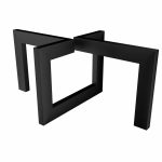 Pied en métal pour la table Geo