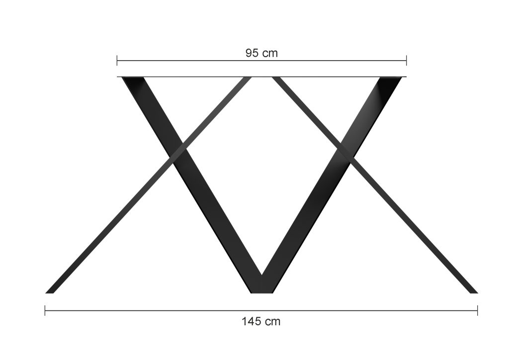 Piétement de table Vertex Loft – Image 4