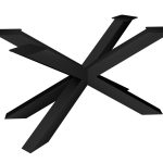 Pied en métal pour table Spider Slim M