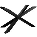 Base de table sous le plateau en verre Spider Narrow M