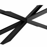 Pied de table en métal Spider XXL