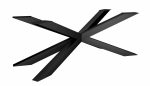 Pied de table en métal Spider XXL