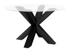 Pied en métal pour table sous le plateau en verre Spider Heavy S – Image 4