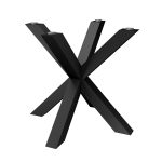 Base de table sous le plateau en verre Spider Narrow S