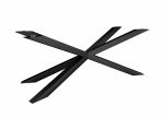 Base de table sous le plateau en verre Spider XL