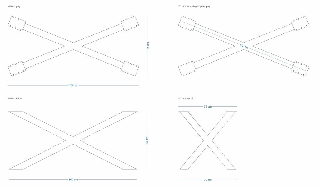 Pied de table Spider pour auto-soudure L – Image 5