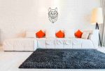 Décoration métallique géométrique Loup 70 cm – Image 2