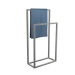 Porte serviette sur pied acier inoxydable rectifiée S