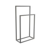 Porte serviette sur pied acier inoxydable rectifiée S – Image 3