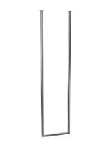 Porte serviette de plafond unique chromé XS – Image 2