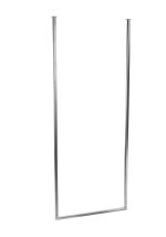 Porte serviette de plafond unique Long chromé M – Image 2