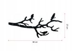 Patère murale en métal Branche WIE112 80 cm – Image 6