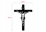 Croix métallique murale KNS002 50 cm – Image 5