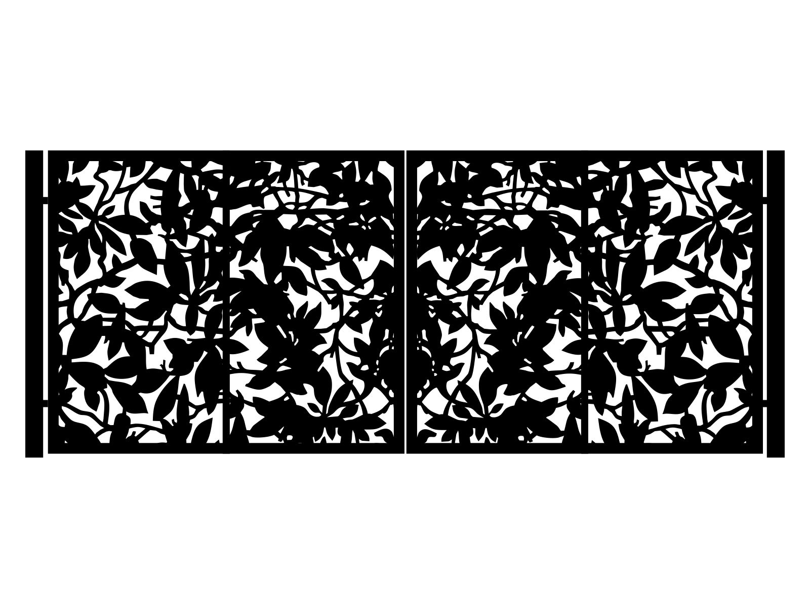 bds-bot11-170-cza Portail battant Aurora 400×170 cm – Image 1