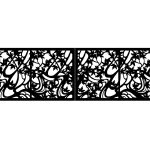 Portail battant Camilla 400×120 cm