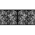 Portail battant Zina 400×150 cm