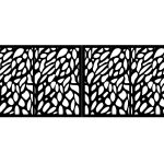 Portail battant Anastasia 400×150 cm