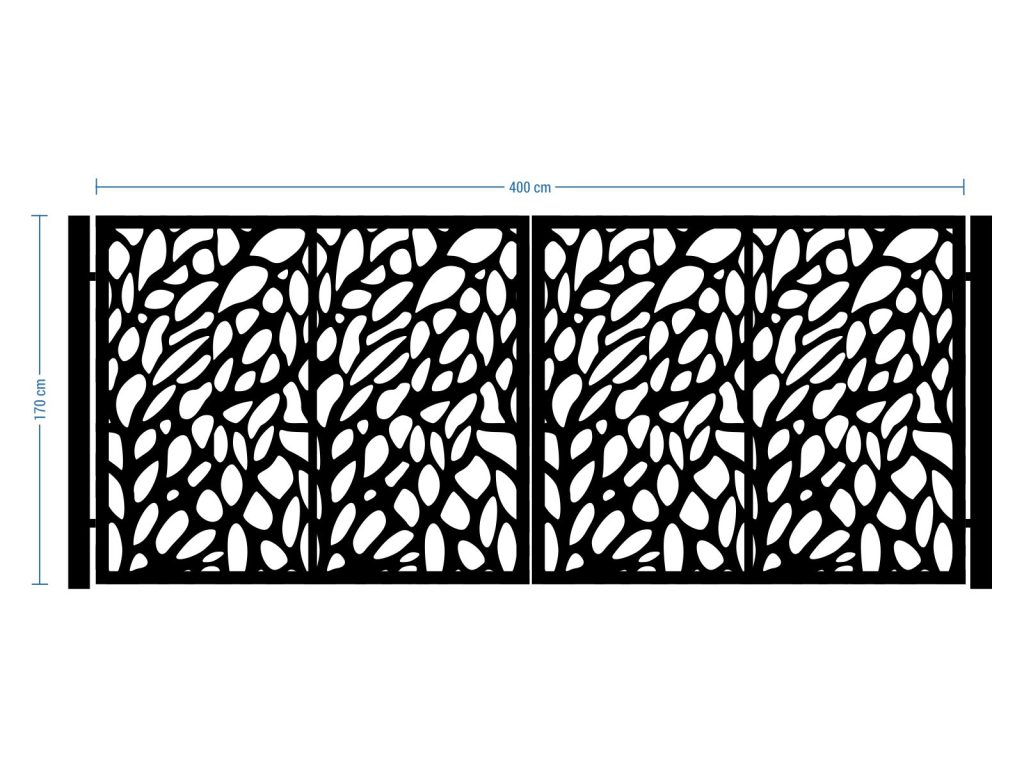 Portail battant Anastasia 400×170 cm – Image 2