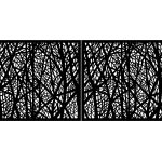 Portail battant Margarita 400×170 cm