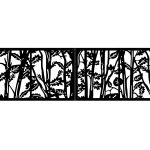 Portail battant Serena 400×120 cm