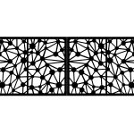 Portail battant Noemi 400×150 cm