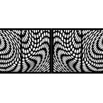 Portail battant Cornelia 400×150 cm