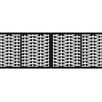 Portail battant Nina 400×120 cm